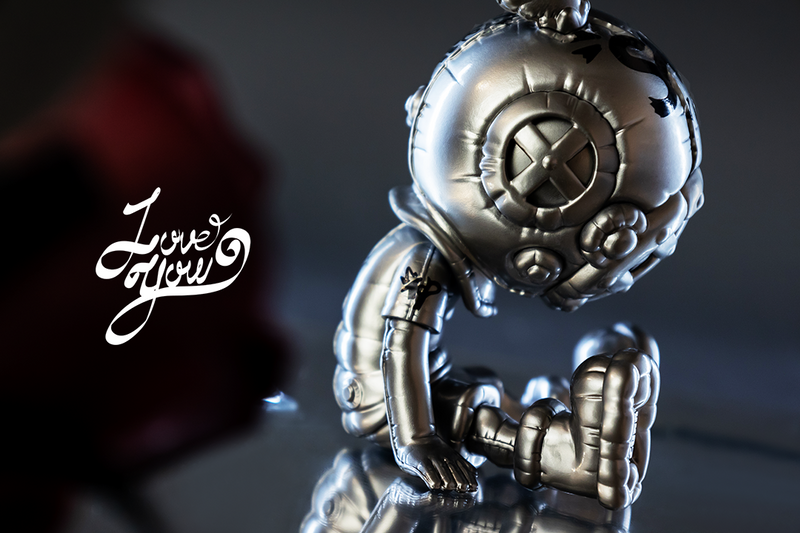 Good Night Series Love Balloon Silver by Sank Toys