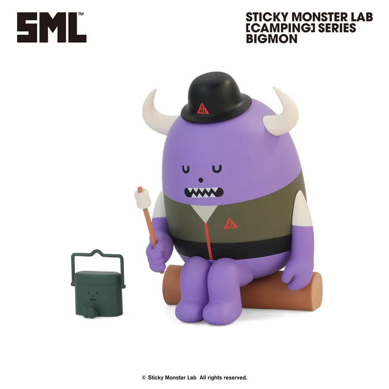 Sticky Monster Lab Camping Series Blind Box - myplasticheart