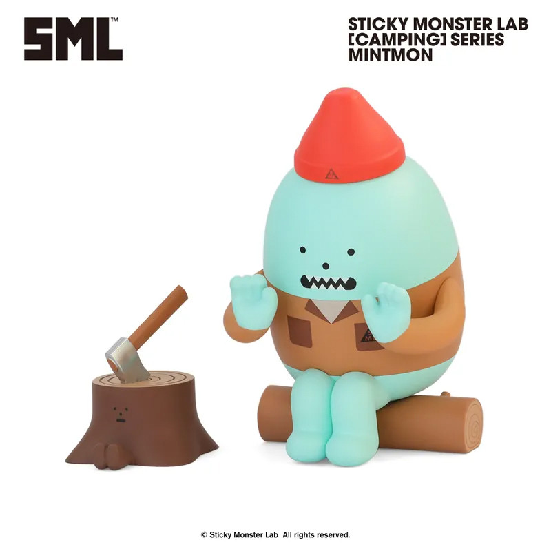 Sticky Monster Lab Camping Series Blind Box - myplasticheart