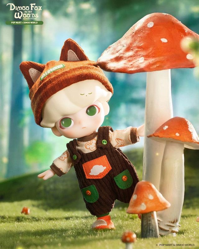 Dimoo Fox in The Woods Action Figure BJD