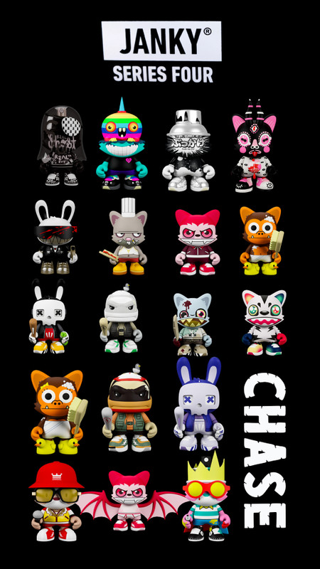 Janky Series 4 Blind Box by Janky & Guggimon