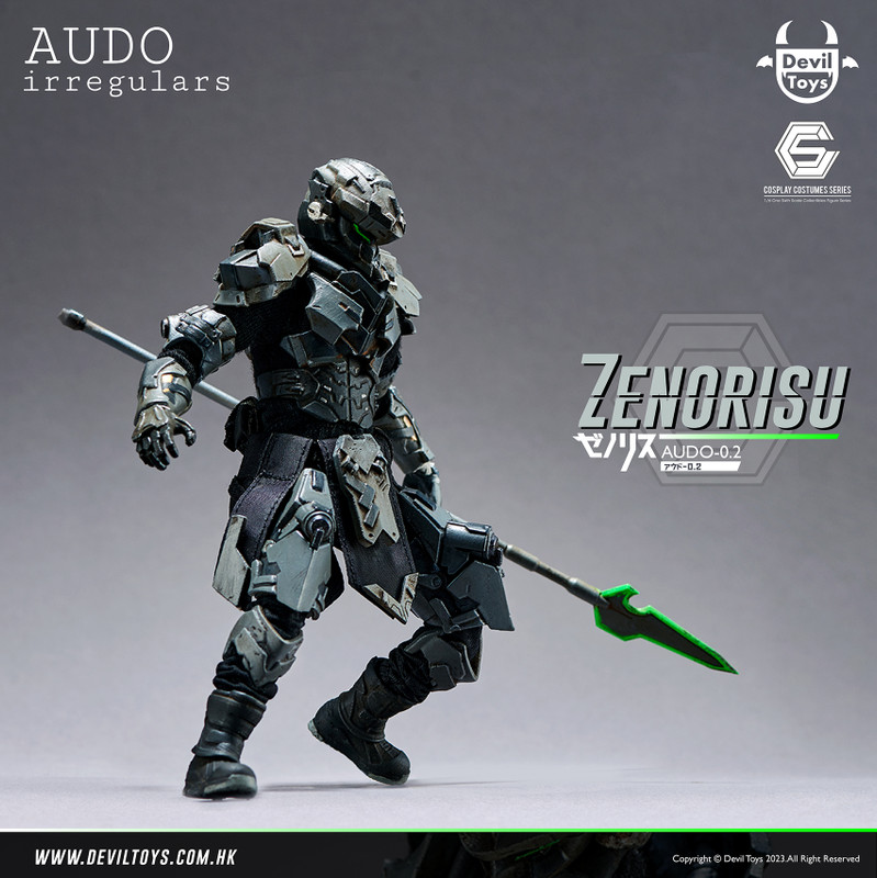 Zenorisu 1:12 Collectible Figure by AUDOirregulars PRE-ORDER SHIPS Q1 2024