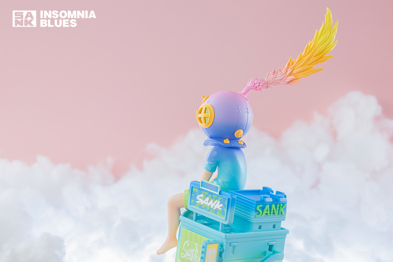 Lonely Colossus Rooftop Boy Colorful Journey by Sank Toys PRE-ORDER SHIPS SEP 2023