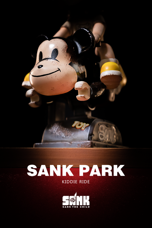 Sank Park Kiddie Ride Red by Sank Toys PRE-ORDER SHIPS SEP 2023