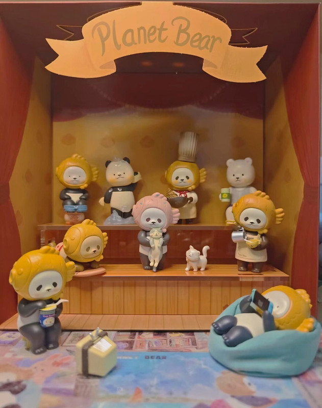 Taiyaki Panda PanPan Theater Series 2 Blind Box