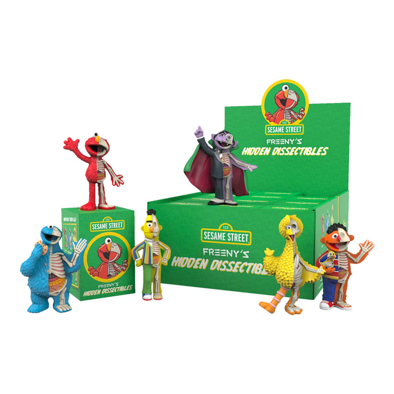 Freeny’s Hidden Dissectibles Sesame Street Blind Box by Jason Freeny