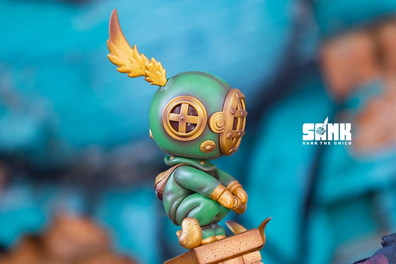 Street Artist Bronze Age by Sank Toys PRE-ORDER SHIPS OCT 2023