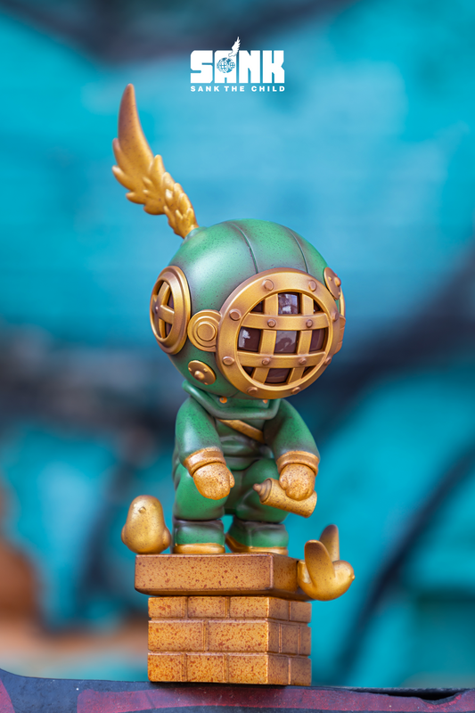 Street Artist Bronze Age by Sank Toys PRE-ORDER SHIPS OCT 2023