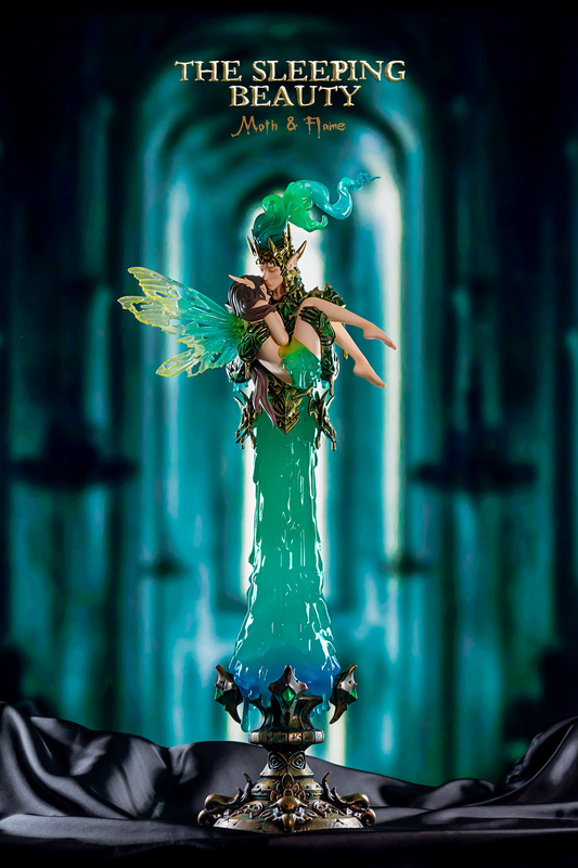 Sleeping Beauty Moth & Flame Green PRE-ORDER SHIPS MAR 2024