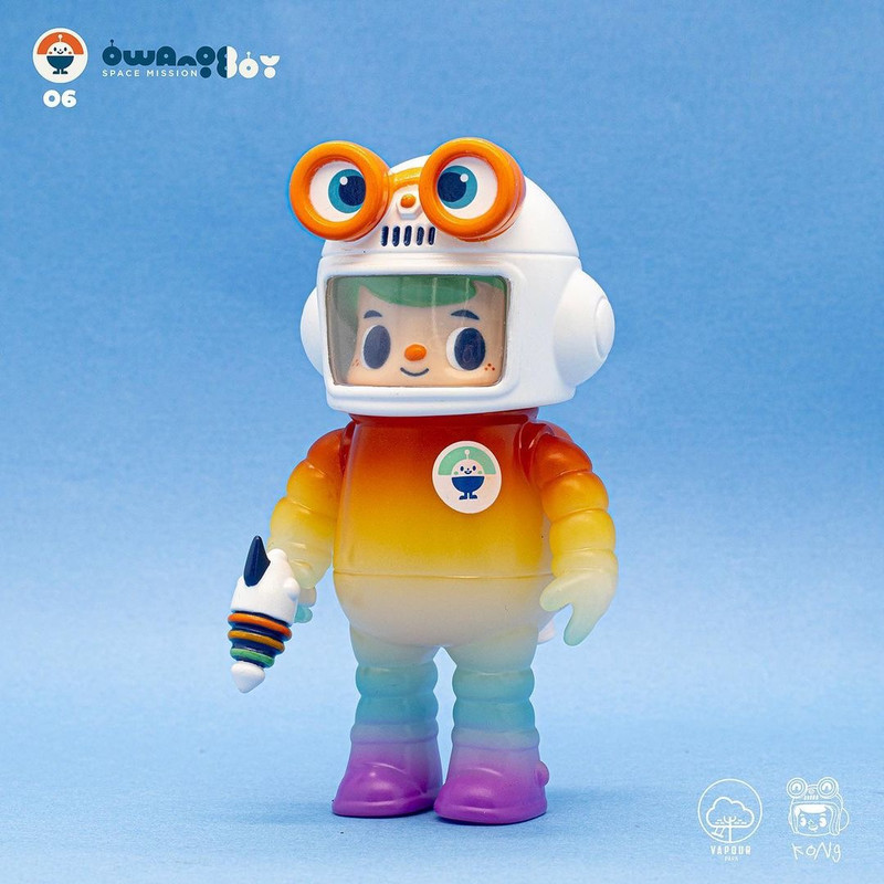 Owangeboy Space Mission 06 Rainbow Journey by Vapour Park X Kong Andri