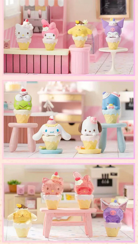 Sanrio Mini Ice Cream Cones