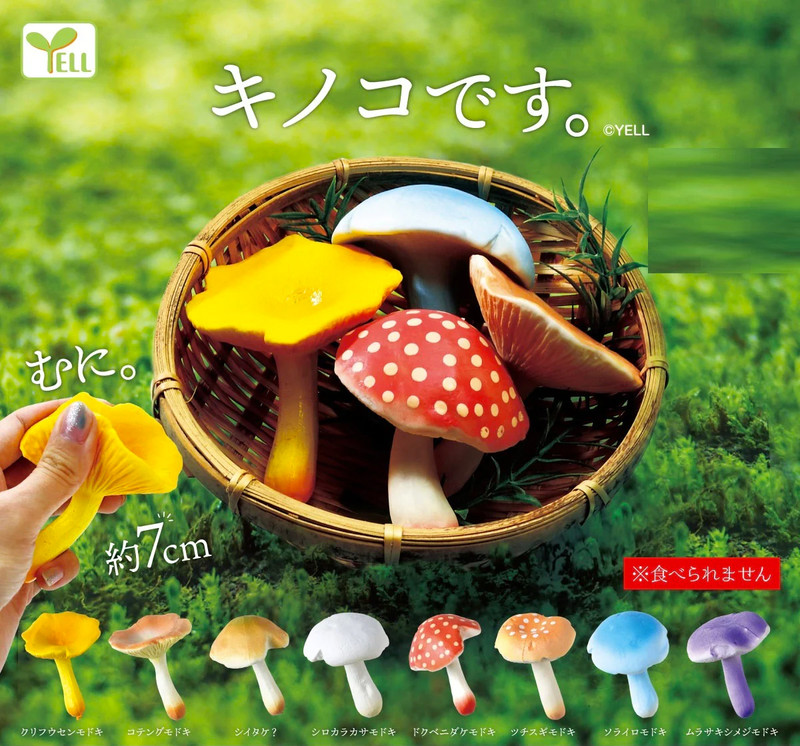 Mushroom Figures Blind Capsule