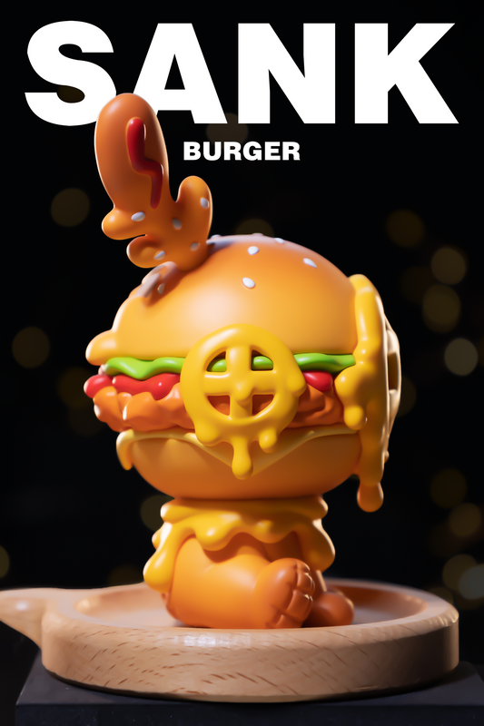 Sank Burger Orange by SankToys PRE-ORDER SHIPS FEB 2024