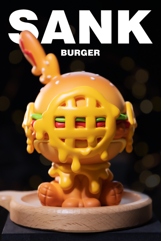 Sank Burger Orange by SankToys PRE-ORDER SHIPS FEB 2024