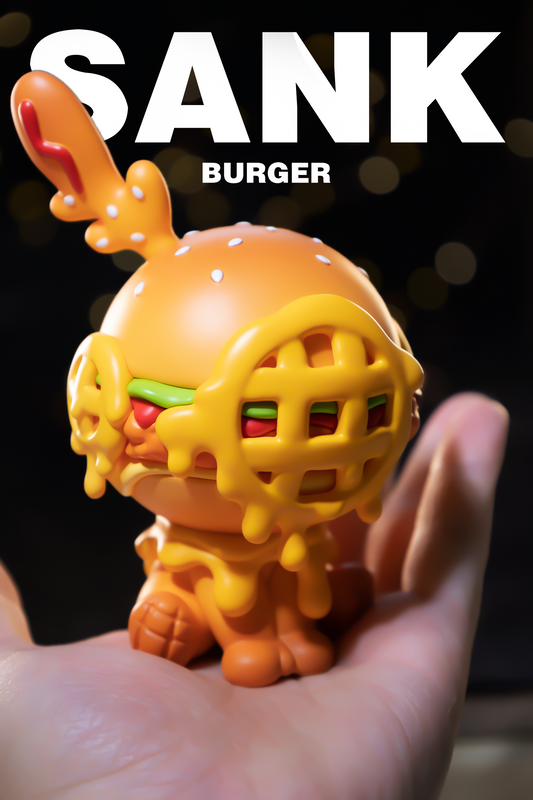 Sank Burger Orange by SankToys PRE-ORDER SHIPS FEB 2024