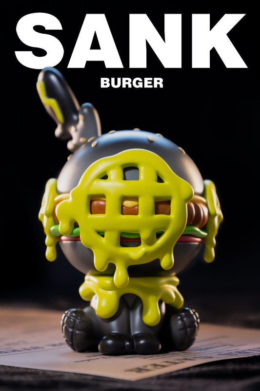 Sank Burger Black by SankToys PRE-ORDER SHIPS FEB 2024