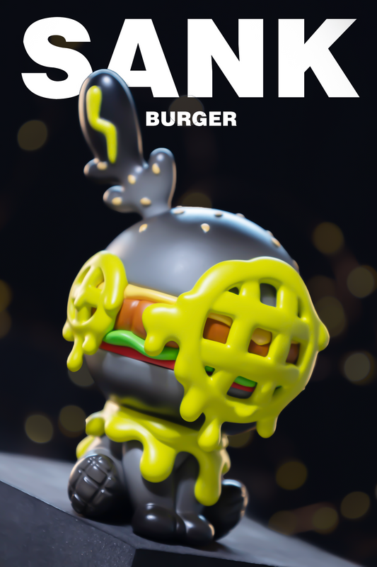 Sank Burger Black by SankToys PRE-ORDER SHIPS FEB 2024