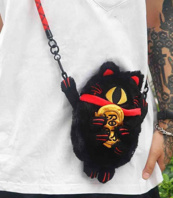 Maneki Spider Cat Bag by Abao