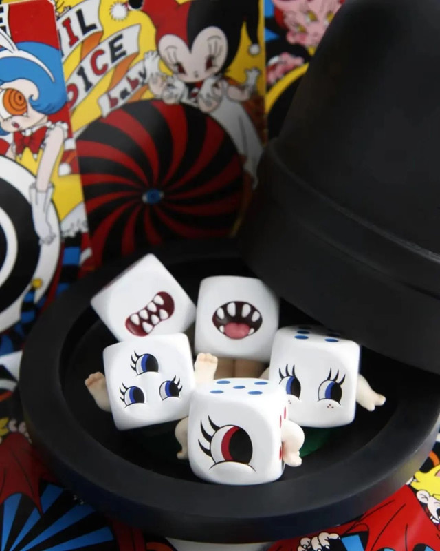 Evil Dice Baby Set of 5 by Abao