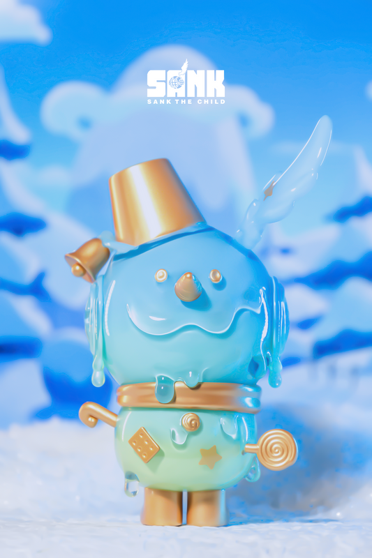 Sank Snowman Blue by Sank Toys PRE-ORDER SHIPS FEB 2024