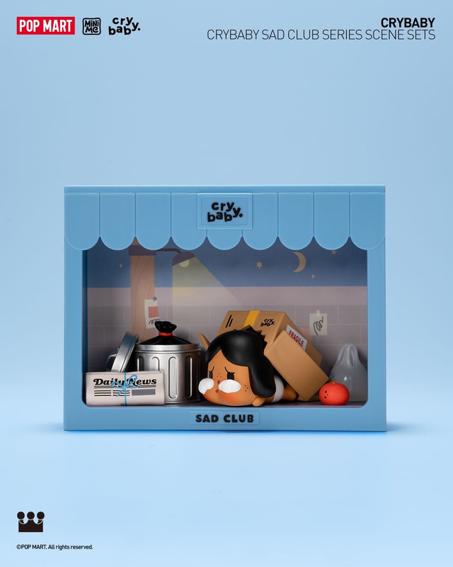 Crybaby Sad Club Series Scene Sets Blind Box