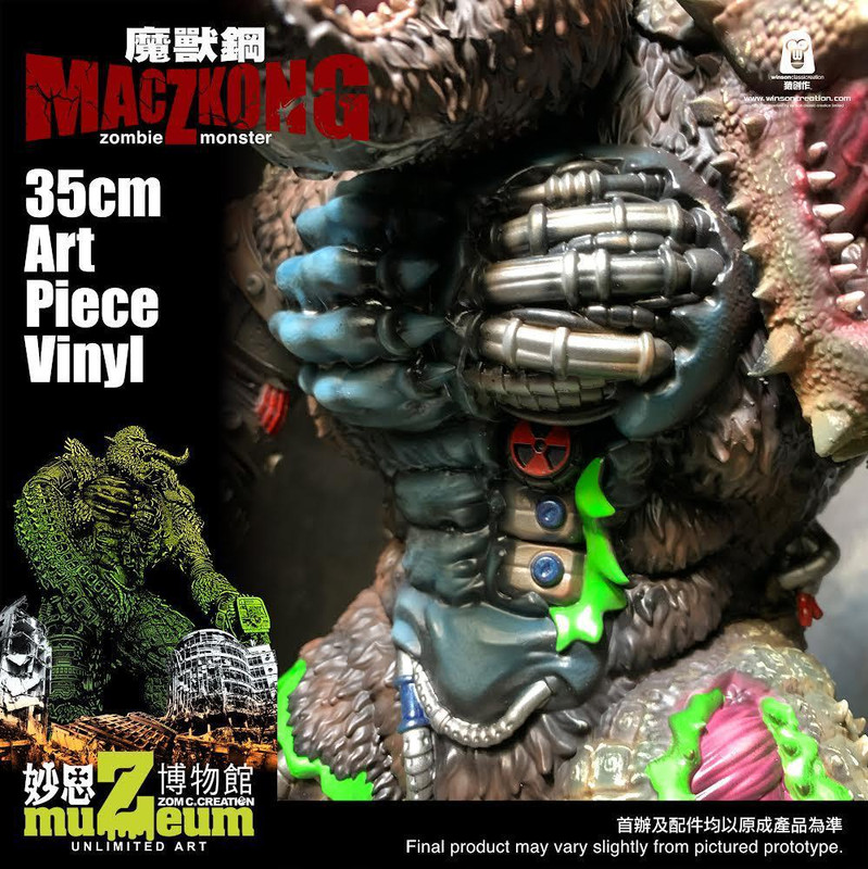 MacZKong Zombie Monster by Winson Ma PRE-ORDER SHIPS JULY 2024