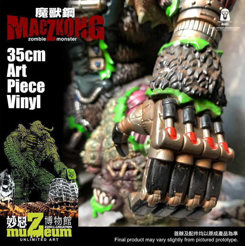 MacZKong Zombie Monster by Winson Ma PRE-ORDER SHIPS JULY 2024