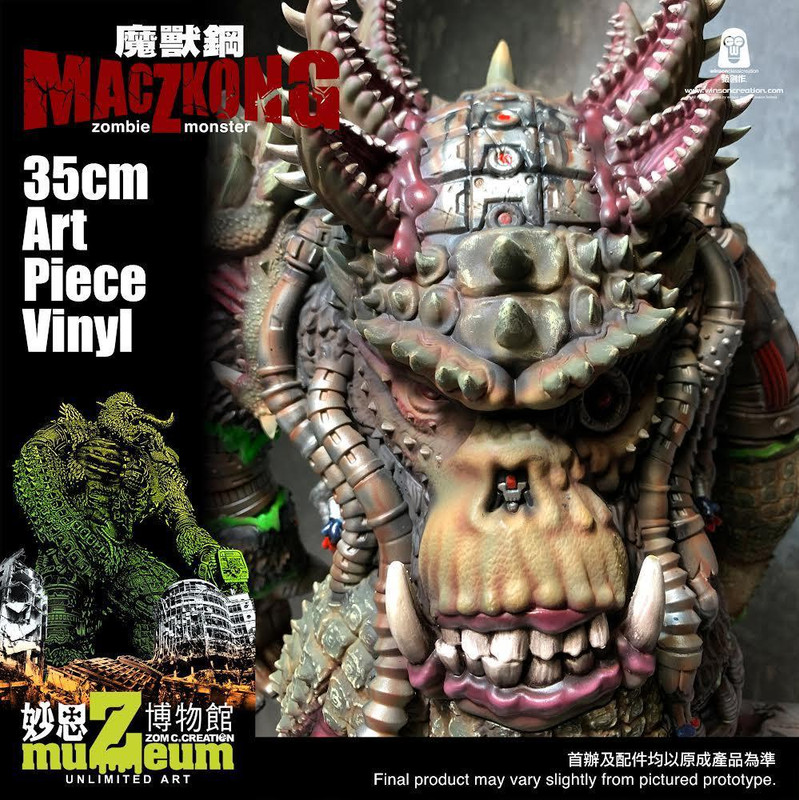 MacZKong Zombie Monster by Winson Ma PRE-ORDER SHIPS JULY 2024