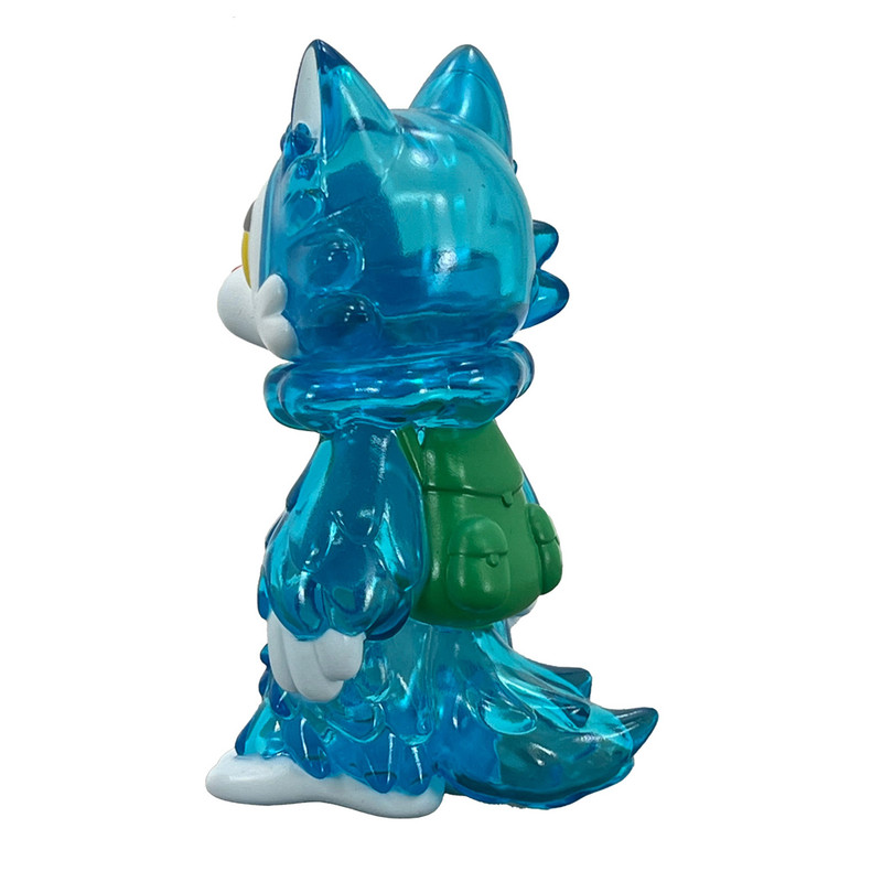 Wolf-Kun Transparent Blue by Kiriko Arai