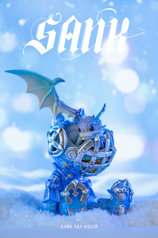 Good Night Series Dragon Blue by Sank Toys PRE-ORDER SHIPS MAY 2024