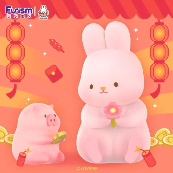 Momo Bunny Congratulations to Jinxi Series Blind Box - myplasticheart