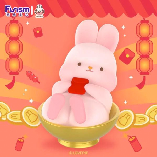 Momo Bunny Congratulations to Jinxi Series Blind Box - myplasticheart