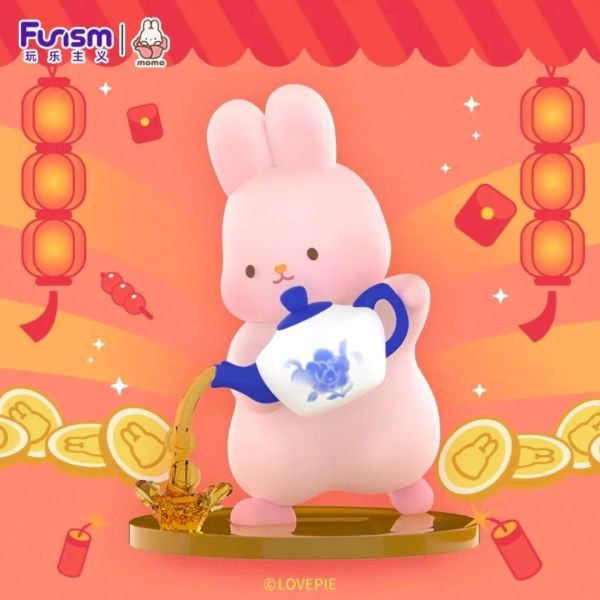 Momo Bunny Congratulations to Jinxi Series Blind Box - myplasticheart