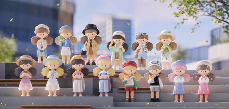 Molinta Spring City Wandering シークレット Molinta Spring City Wandering Series Blind Box by zhuodawang