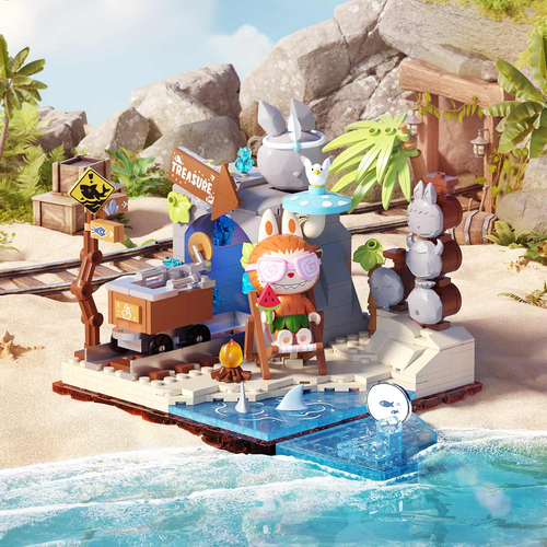 The Monsters Forest Secret Base Series Blocks Part 2 Seaside