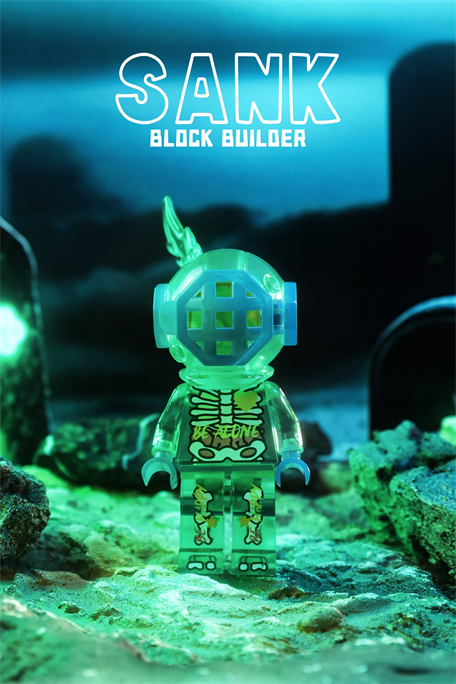 Sank Block Builder Green Abyss PRE-ORDER SHIPS Q1 2026