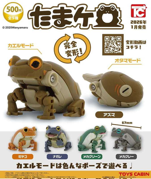 Tama Kero Tadpole to Frog Blind Capsule - myplasticheart