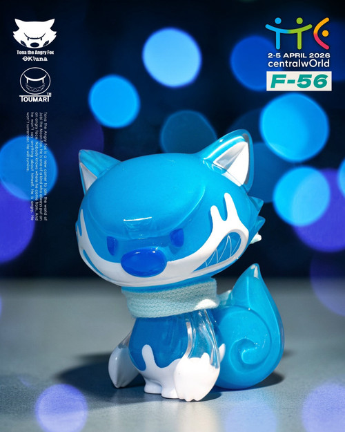 OKLUNA TOYS TOUMA TONA OKLUNATOYS チヨコ Lil' Tona Blue Night Hero by OkLuna x Touma PRE-ORDER SHIPS APR