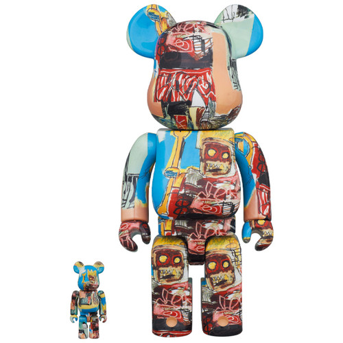 Be@rbrick 400% and 100% Jean-Michel Basquiat #6 PRE-ORDER SHIPS