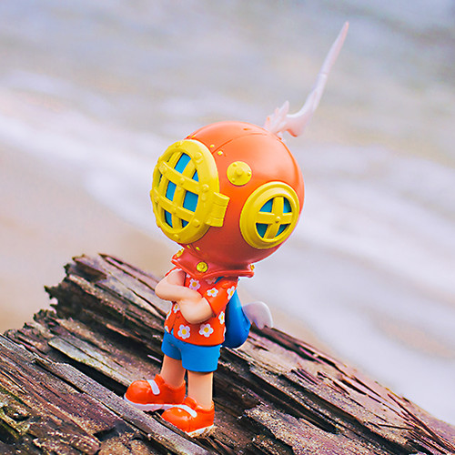 On the Way Series Backpack Boy Hawaii by Sank Toys - myplasticheart