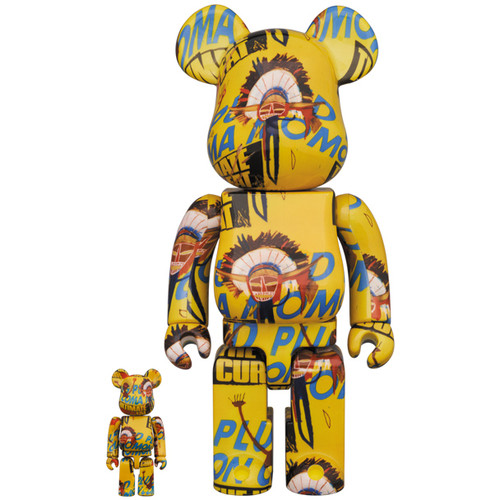 Be@rbrick 400% and 100% Andy Warhol X Jean Michel Basquiat #3 PRE Be@rbrick 400% and 100% Andy Warhol X Jean Michel Basquiat #3 PRE