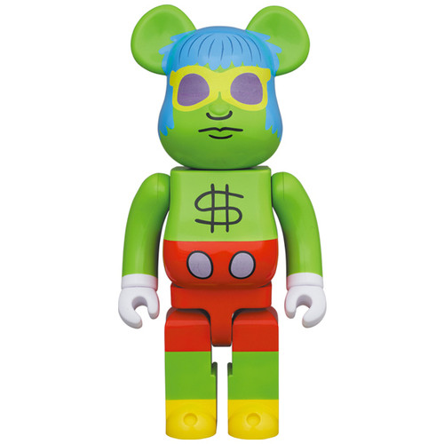 Be@rbrick 400% Andy Mouse by Keith Haring - myplasticheart