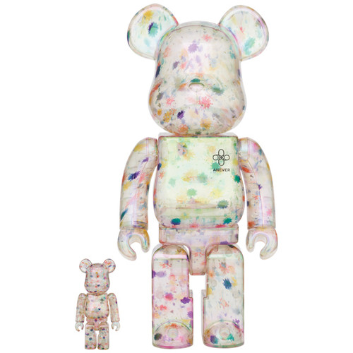 Be@rbrick 400% and 100% ANEVER - myplasticheart