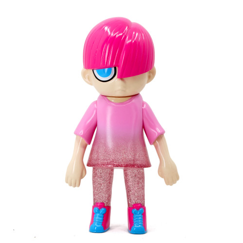 ノリくん grapebrain collectedcon GVX & POPUPSHOP NYC Norikun Pink Heart by Grape Brain - myplasticheart