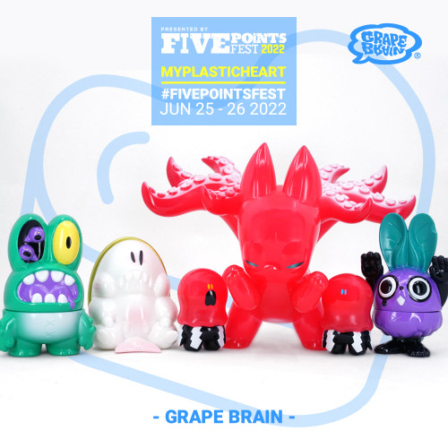 JINART x GRAPE BRAIN x MONSTER TAIPEI_Q NIGIRU chan Series