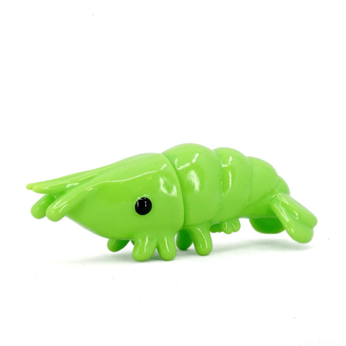 Shrimp At Work Green - myplasticheart
