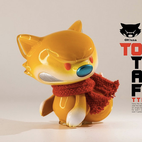 OKLUNA TOYS TOUMART ソフコン TOUMA カゲマルデザイン Tona the Angry Fox 5th Colorway by OkLuna x Touma - myplasticheart