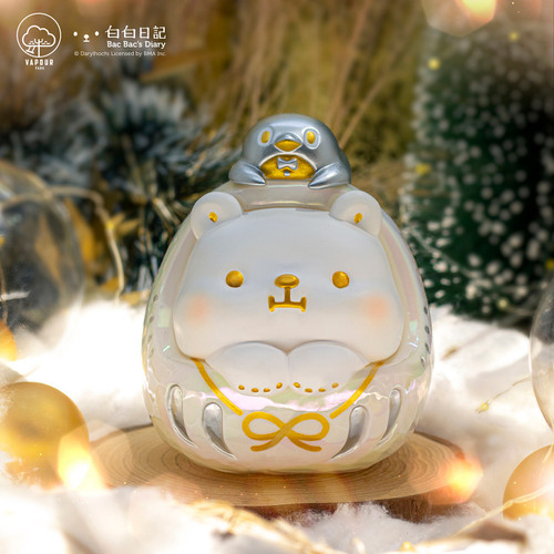 BAC BAC DARUMA 白達磨 フィギュア BAC BAC DARUMA Winter Romance by Vapour Park x Bac Bac's Diary x