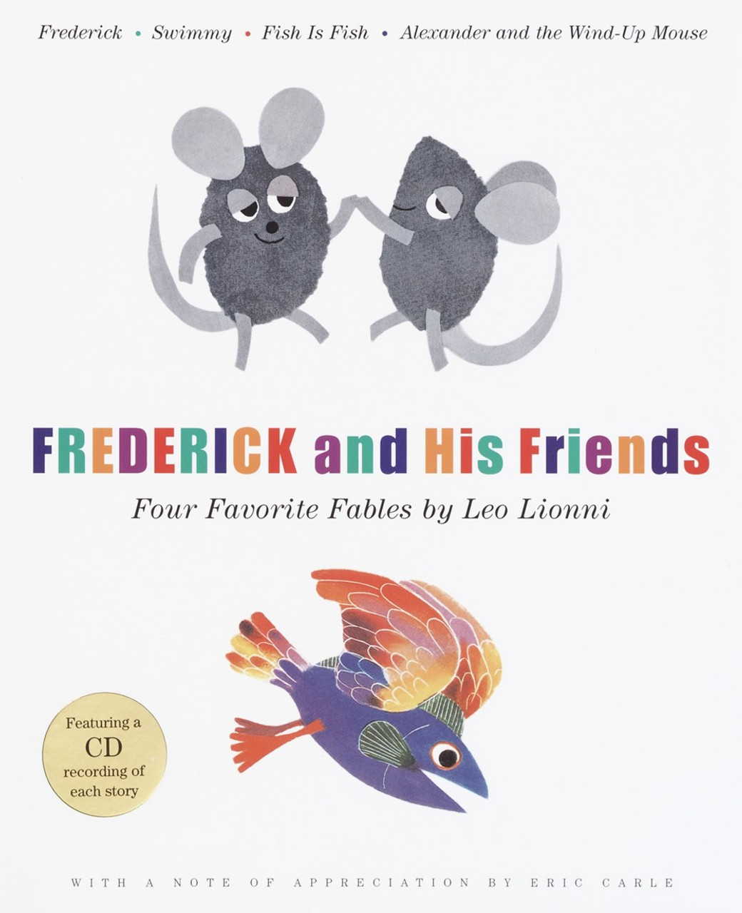 Frederick and His Friends: Four Favorite Fables by Leo Lionni with CD -  Plumfield Children's Bookstore
