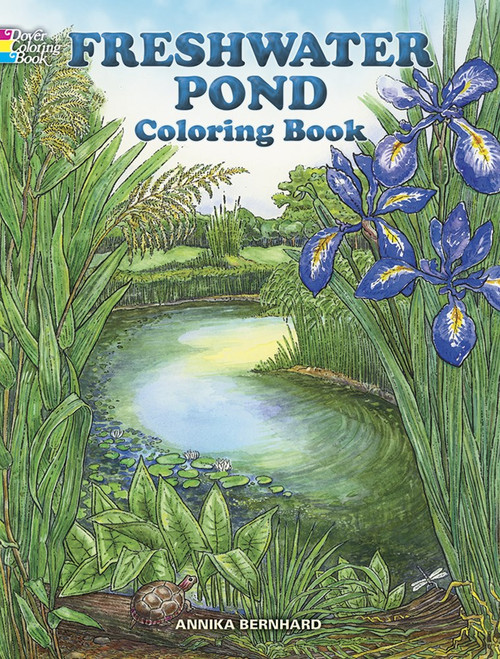 Freshwater Pond Coloring Book by Annika Bernhard